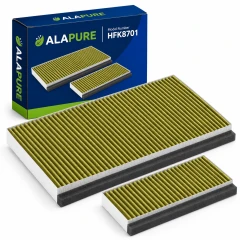 Alapure CleanAir Plus Aktivkohlefilter geeignet für Neff 11041790 / Z51AIA0X0