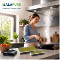 Alapure HFK8701 CleanAir Plus Aktivkohlefilter geeignet für 11041790 / 17005414 / DWZ0AK0A0 / CZ51AIB1X6