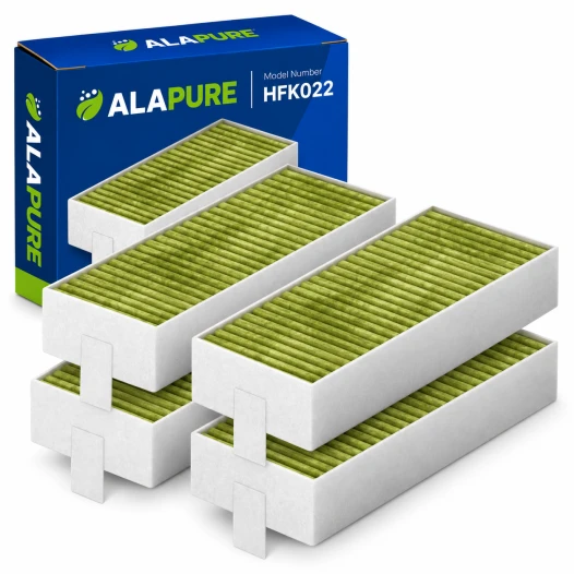 Alapure CleanAir Aktivkohlefilter geeignet für Neff 17007439 / Z821VR1