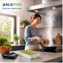 Alapure CleanAir Aktivkohlefilter geeignet für Neff 17007439 / Z821VR1