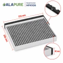 Alapure CleanAir Aktivkohlefilter geeignet für Bosch 11049701 / DHZ5326