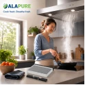 Alapure CleanAir Aktivkohlefilter geeignet für Bosch 11049701 / DHZ5326