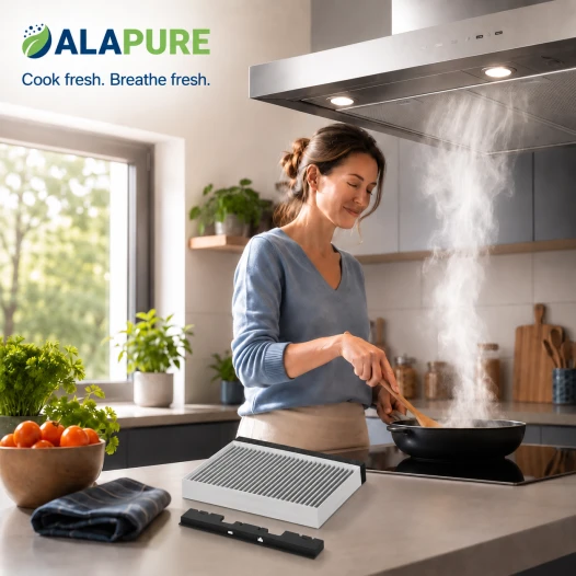 Alapure CleanAir Aktivkohlefilter geeignet für Bosch 11049701 / DHZ5326
