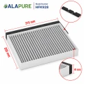 Alapure CleanAirAktivkohlefilter geeignet für Blaupunkt 11049702 / 11026771 / 00705432