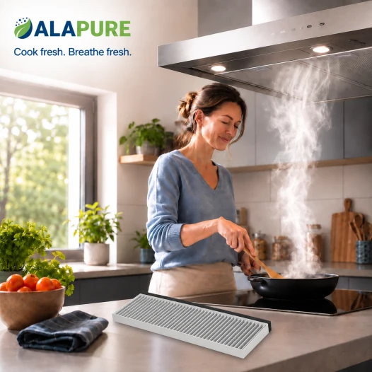 Alapure CleanAir Aktivkohlefilter geeignet für Siemens 17006837 / 11025805 / LZ45510