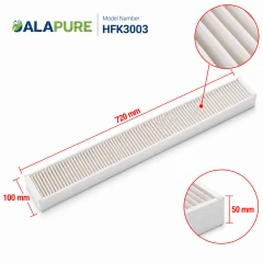 Alapure Partikelfilter geeignet für Atag HF3003