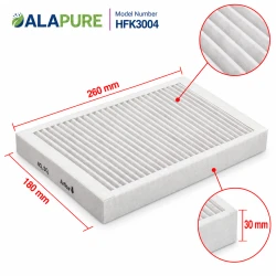 Alapure Geruchs- und Feinstaubfilter geeignet für Pelgrim HF3004