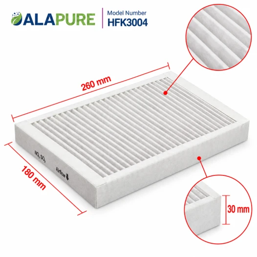 Alapure Geruchs- und Feinstaubfilter geeignet für Atag HF3004