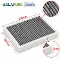 Alapure Geruchs- und Feinstaubfilter geeignet für Atag HF3013