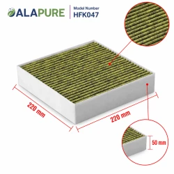 Alapure Longlife Kohlefilter passend für Oranier P220 / AFP220