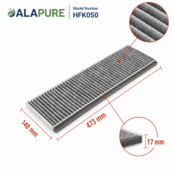 Alapure Kohlefilter passend für Bosch 11059589 / 00291106