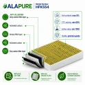 Alapure Kohlefilter passend für Gaggenau 11058753 / 11028106 / AA410110 (2St.)