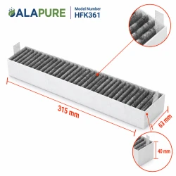 Alapure geeignet für Aktivkohlefilter TÄCKNAN IKEA 606.502.11