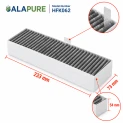 Alapure geeignet für Aktivkohlefilter TÄCKNAN IKEA 300 / 406.502.12 (2 Stk.)