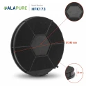 Alapure Aktivkohlefilter geeignet für WPRO Typ 28 / CHF28/1 / CHF289B