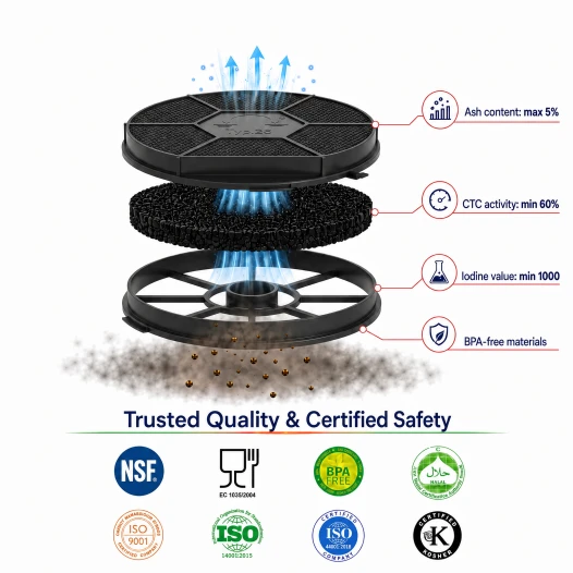 Ignis Kohlefilter Typ 28 / CHF289B / CHF28/1 / DKF606