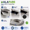 Alapure Aktivkohlefilter geeignet für Corbero MCFE43 / 9029801520
