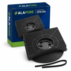 Alapure Aktivkohlefilter geeignet für Ikea NYTTIG FIL 558 / CHF303/1