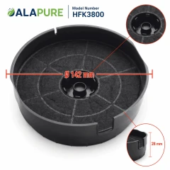 Alapure Aktivkohlefilter geeignet für AEG 4055374690 / MCFE37 (2St.)