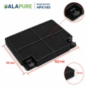 Alapure Aktivkohlefilter geeignet für Constructa 640550 / 00640550
