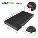 Alapure Aktivkohlefilter geeignet für DeDietrich 72X3406