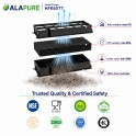 Alapure Aktivkohlefilter geeignet für AEG MCFE18 / 9029801199 / Typ 60