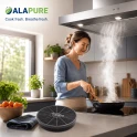 Alapure Aktivkohlefilter geeignet für Refsta K25.1 (2 Stück)