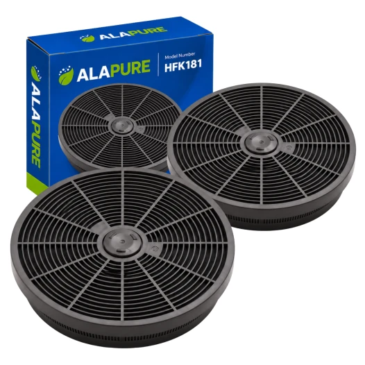 Alapure Aktivkohlefilter geeignet für Termikel 1300 Aktivkohlefilter (2 Stück)