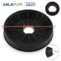 Alapure Aktivkohlefilter geeignet für Leisure KF971100007 / KF9189204771 (2 Stck.)