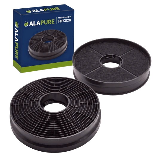 Alapure HFK828 Kohlefilter passend für Respekta Kohlefilter MIZ 0058 / MIZ0058