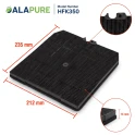 Alapure Aktivkohlefilter geeignet für Panasonic 103050107