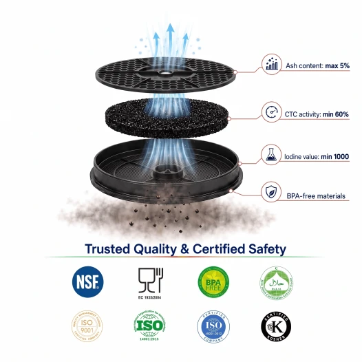 Beko Kohlefilter KF9197063655 / 115725