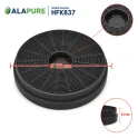 Alapure HFK837 Kohlefilter passend für Exquisit Kohlefilter MD1 / 8717202129812