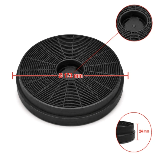 SABA Kohlefilter FCHD600 (2St.)