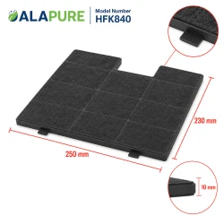 Alapure Kohlefilter passend für Pelgrim Kohlefilter KF85
