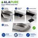Alapure Aktivkohlefilter geeignet für Balay 00705432 / 705432 / 11026771