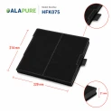 Alapure Aktivkohlefilter geeignet für Constructa 00744075 / 744075
