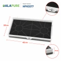 Alapure Aktivkohlefilter geeignet für Balay 00465577 / 465577