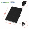 Alapure Aktivkohlefilter geeignet für Neff 11008080 / 11025805 / Z54TC01X0