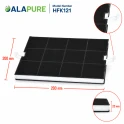 Alapure Aktivkohlefilter geeignet für Gaggenau 00351210 / 351210 / AA001010 / KF600090