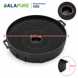Alapure Kohlefilter geeignet für Galvamet X39.C90 / X37.C90 / X36.90 / X37.90