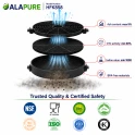 Alapure HFK858 Kohlefilter passend für Klarstein Kohlefilter 10035567