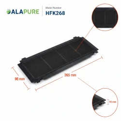 Alapure Aktivkohlefilter geeignet für Airforce AFFCA267I
