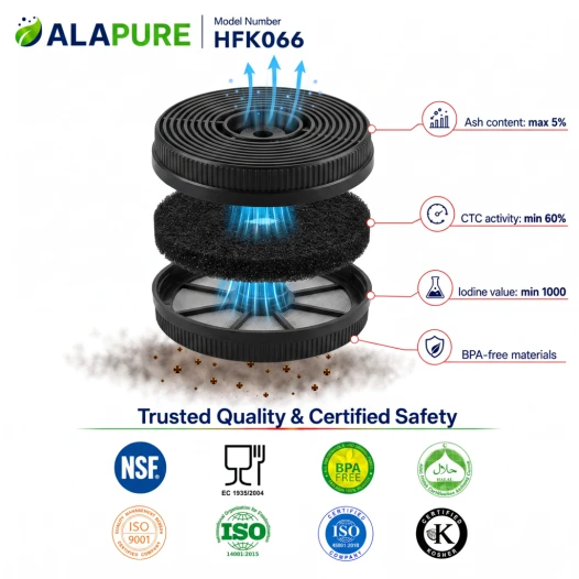 Alapure Kohlefilter passend für TopStrong Kohlefilter CF-S