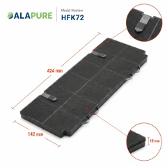 Alapure Kohlefilter geeignet für AEG MCFB71 / 9029802817