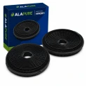Alapure Aktivkohlefilter geeignet für Broan HD224 / HD225