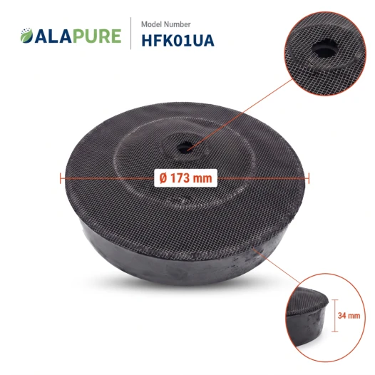 Alapure Aktivkohlefilter geeignet für Turboair 9029793792 / MCFE41