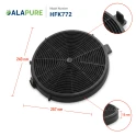 Alapure Aktivkohlefilter passend für Respekta MIZ 5000 / MIZ5000 (2 Stk.)