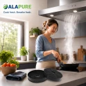 Alapure Aktivkohlefilter geeignet für Haier KFC6918 / 35602061 (2St.)