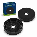 Alapure OdourClean Kohlefilter passend für AEG DVK5661HB / DVE5961HB / GD5970V (2 Stück)